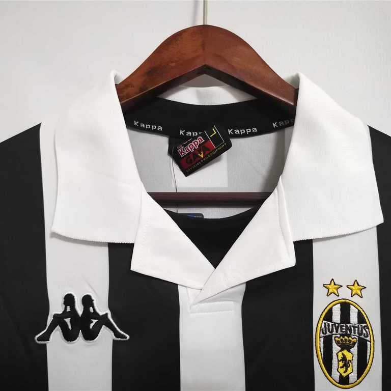 MAILLOT RÉTRO JUVENTUS DOMICILE 1999/00 MANCHES LONGUES