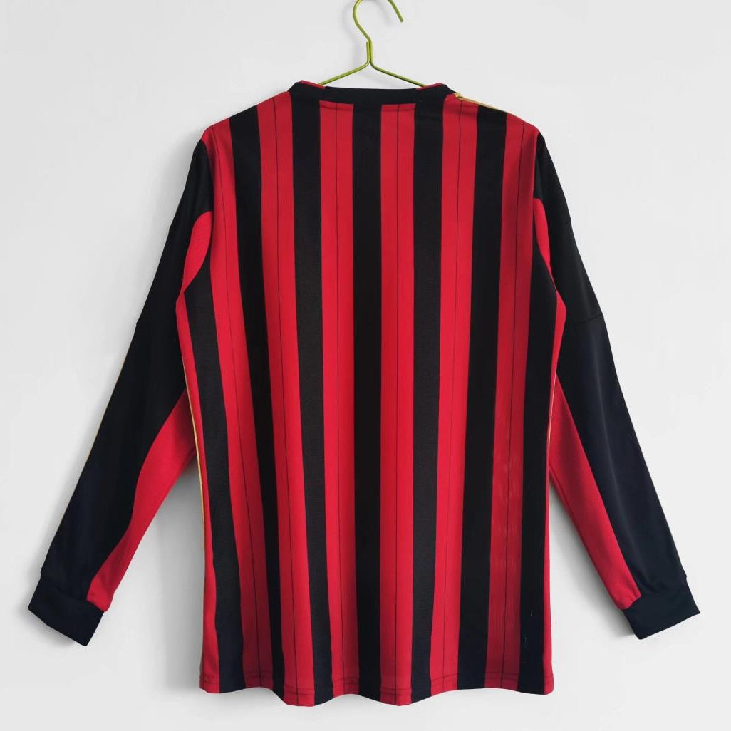 MAILLOT RÉTRO AC MILAN DOMICILE 2013/14 MANCHES LONGUES