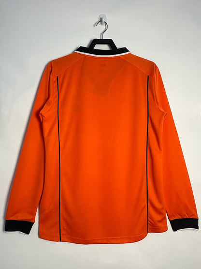 MAILLOT RÉTRO PAYS-BAS DOMICILE 1998 VERSION MANCHES LONGUES