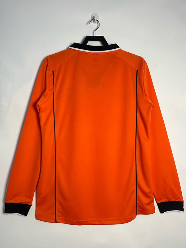 MAILLOT RÉTRO PAYS-BAS DOMICILE 1998 VERSION MANCHES LONGUES