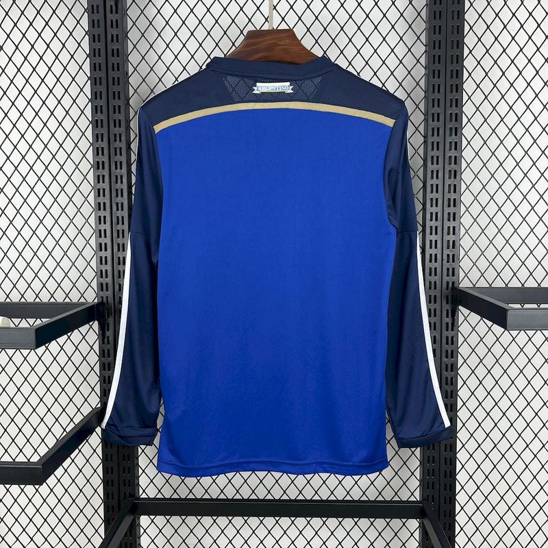 MAILLOT RÉTRO ARGENTINE EXTERIEUR 2014 VERSION MANCHES LONGUES
