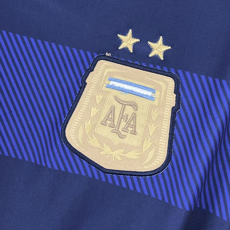 MAILLOT RÉTRO ARGENTINE EXTERIEUR 2014 VERSION MANCHES LONGUES