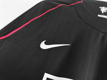 MAILLOT RÉTRO MANCHESTER UNITED EXTERIEUR 2007/08 MANCHES LONGUES