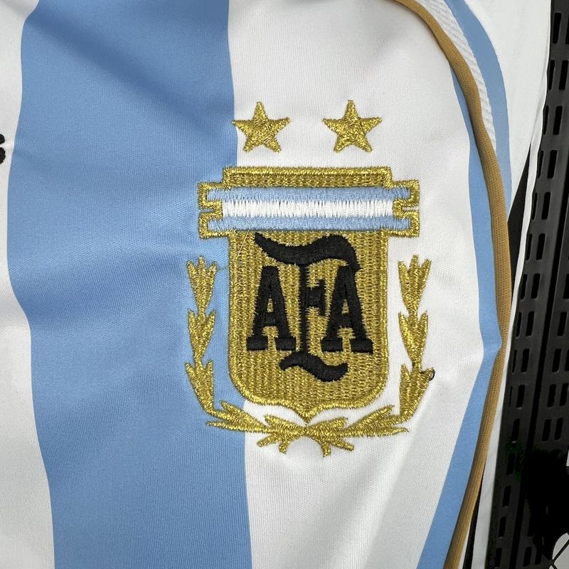 MAILLOT RÉTRO ARGENTINE DOMICILE 2006 VERSION MANCHES LONGUES