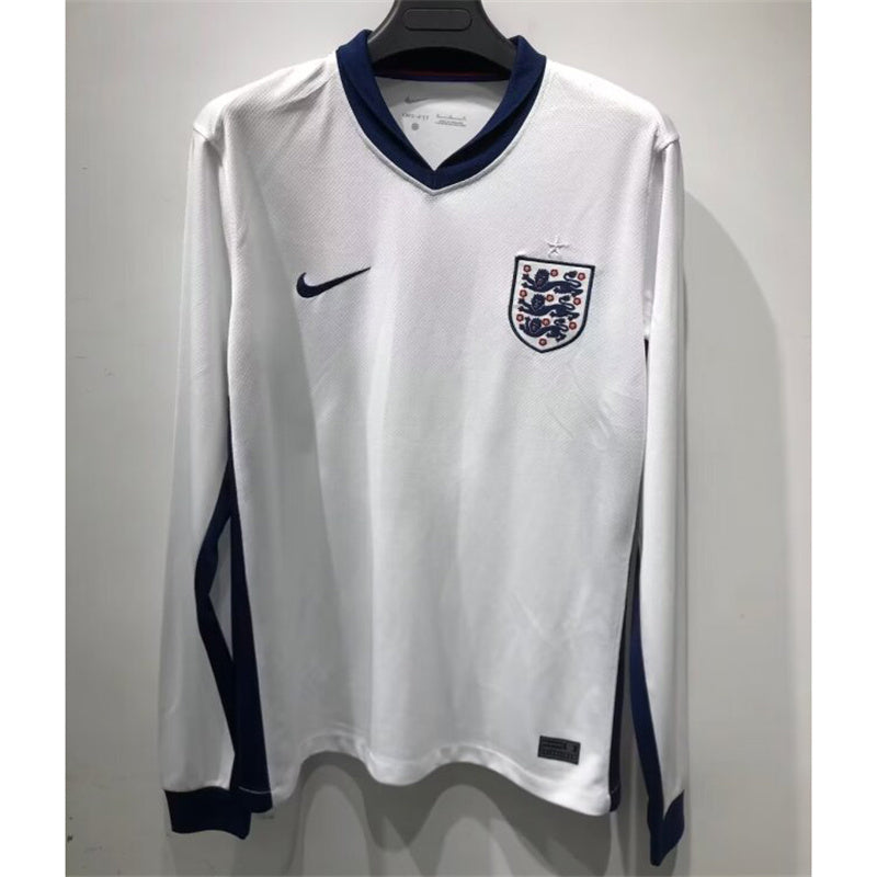 MAILLOT ANGLETERRE DOMICILE FAN 2024/2025 VERSION MANCHES LONGUES