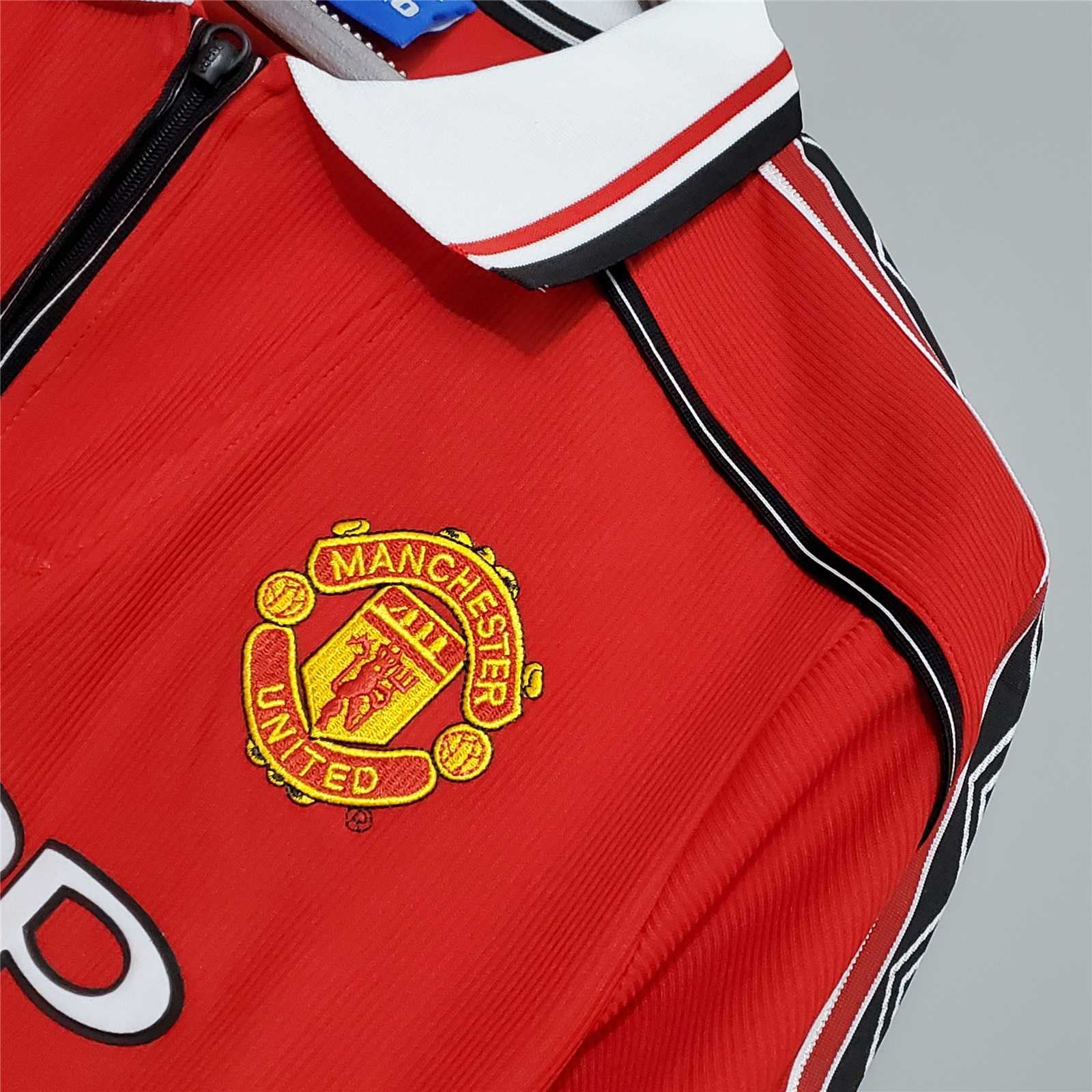 MAILLOT RÉTRO MANCHESTER UNITED DOMICILE 1998/99 MANCHES LONGUES