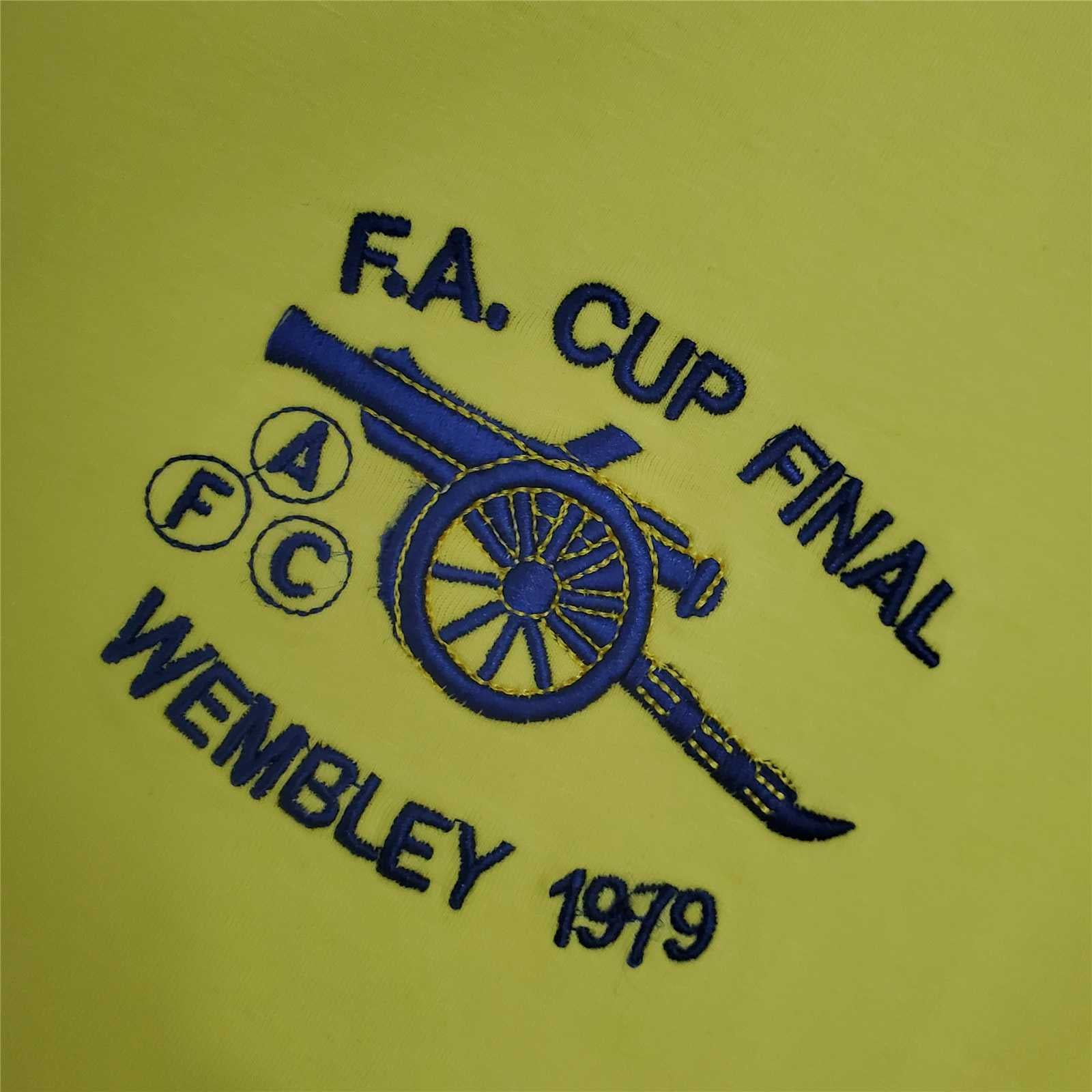 MAILLOT ARSENAL 1971/1979 VERSION MANCHES LONGUES