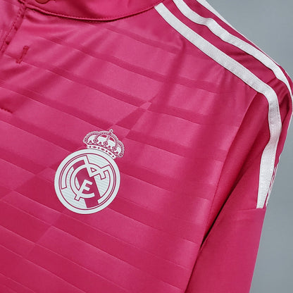 MAILLOT REAL MADRID EXTÉRIEUR 2014/2015 VERSION MANCHES LONGUES