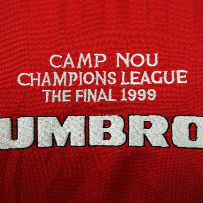 MAILLOT RÉTRO MANCHESTER UNITED DOMICILE 1999/00 MANCHES LONGUES