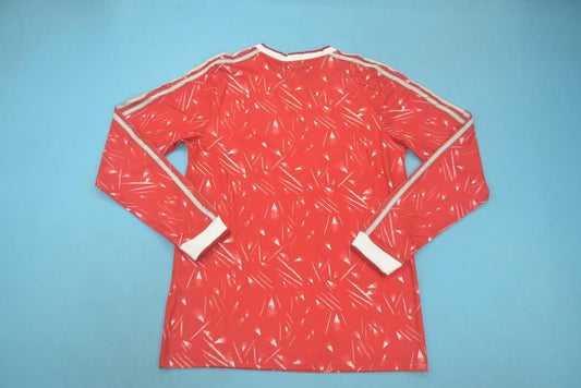 MAILLOT RETRO LIVERPOOL DOMICILE 1989/1990 VERSION MANCHES LONGUES