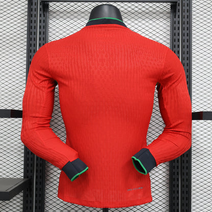 MAILLOT PORTUGAL DOMICILE PLAYER 2024/25 VERSION MANCHES LONGUES
