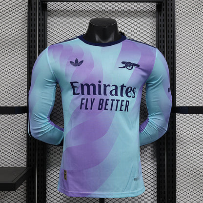 MAILLOT ARSENAL EXTÉRIEUR 2024/2025 VERSION MANCHES LONGUES