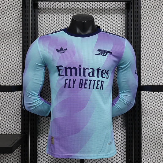 MAILLOT ARSENAL EXTÉRIEUR 2024/2025 VERSION MANCHES LONGUES