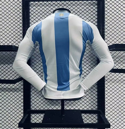 MAILLOT ARGENTINE DOMICILE PLAYER 24/25 VERSION MANCHES LONGUES