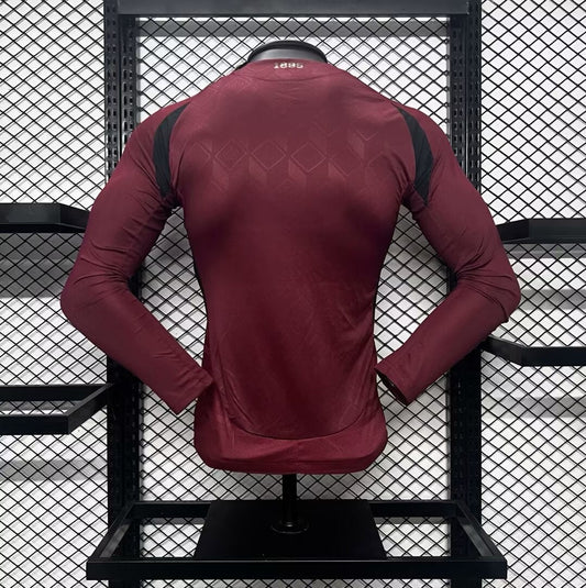 MAILLOT BELGIQUE DOMICILE 2024/2025 VERSION MANCHES LONGUES