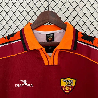 MAILLOT RÉTRO AS ROMA DOMICILE 1998/99