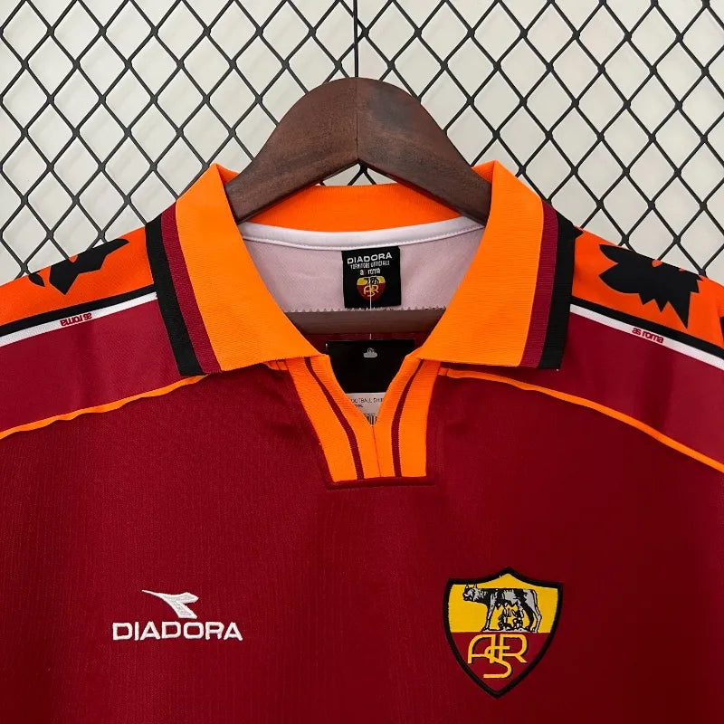 MAILLOT RÉTRO AS ROMA DOMICILE 1998/99