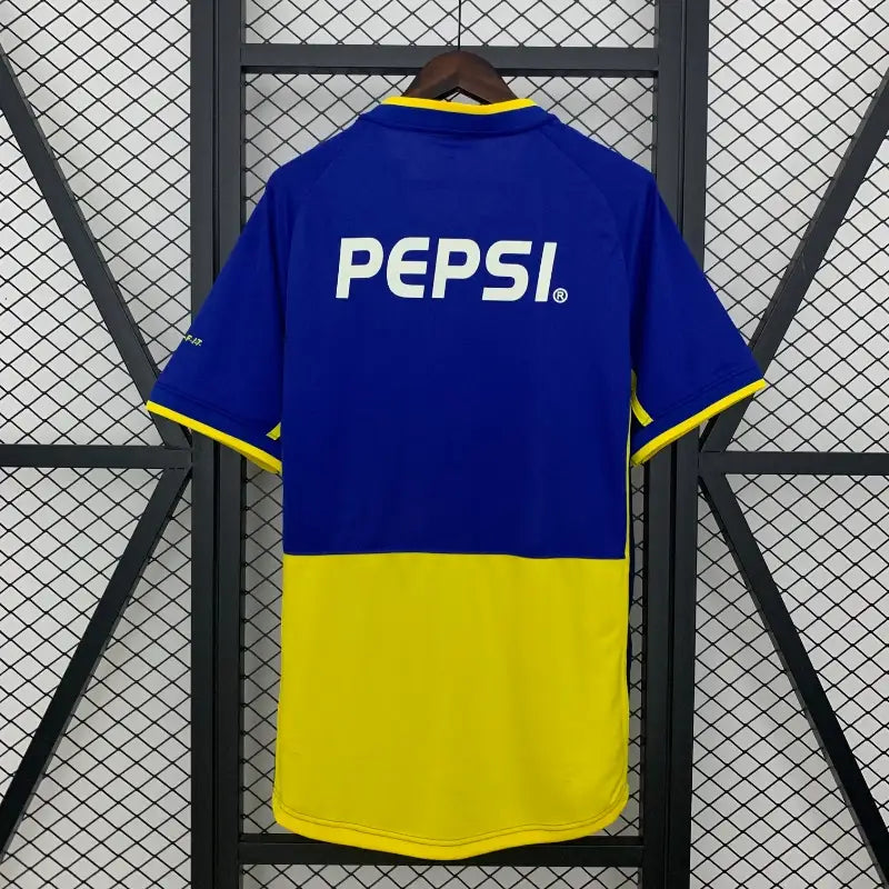MAILLOT RÉTRO BOCA JUNIORS DOMICILE 2002