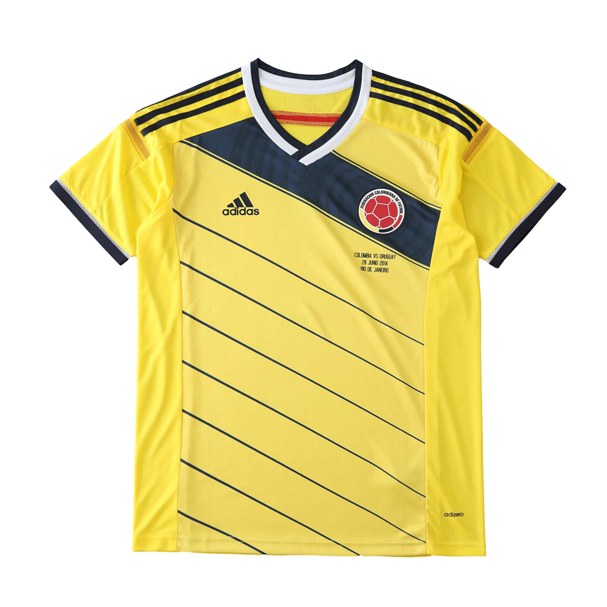 MAILLOT RÉTRO COLOMBIE DOMICILE 2014