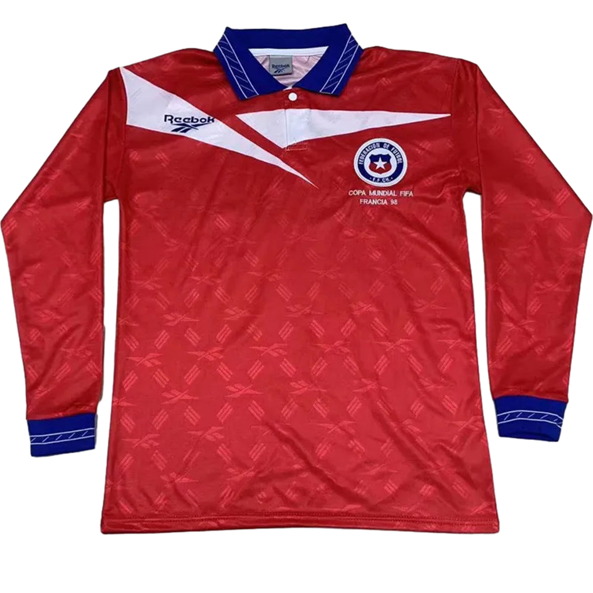 MAILLOT RÉTRO CHILI DOMICILE 1998 MANCHES LONGUES