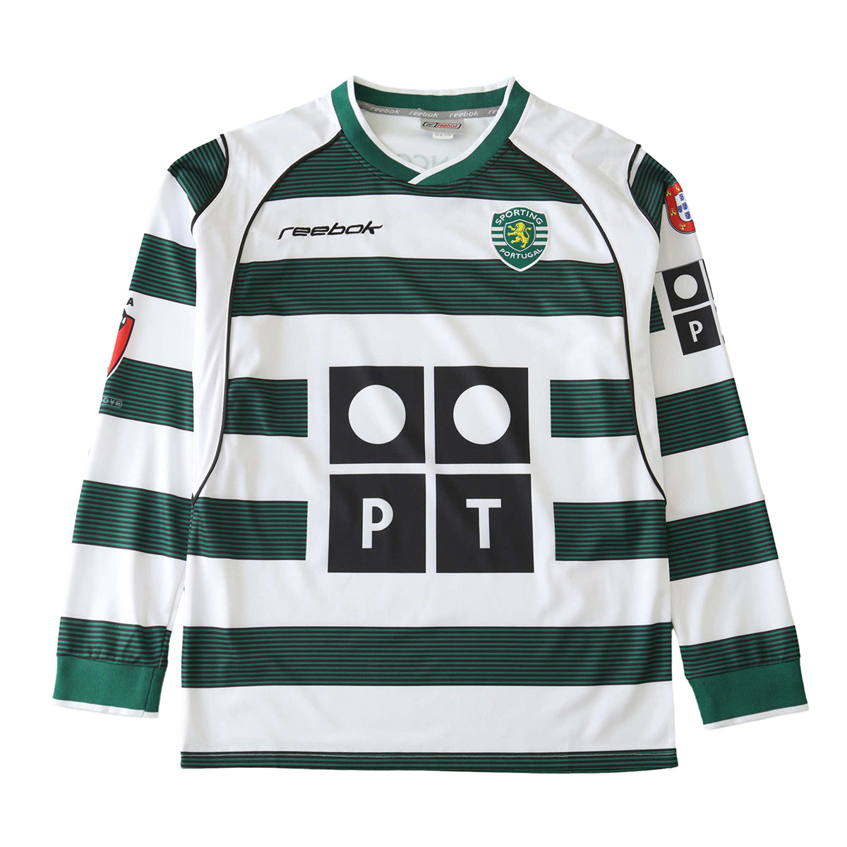 MAILLOT RÉTRO SPORTING DOMICILE 2001/03 MANCHES LONGUES