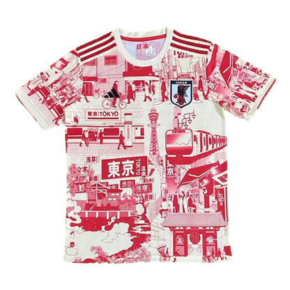 MAILLOT JAPON CONCEPT TOKYO ROUGE