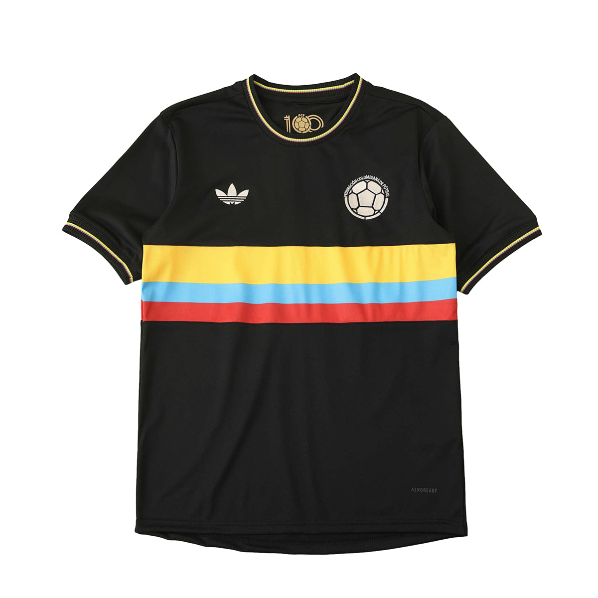 MAILLOT COLOMBIE NOIR 100ÈME ANNIVERSAIRE 2024/2025