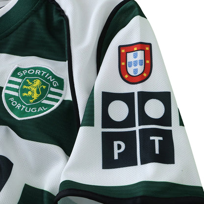 MAILLOT ENFANT RÉTRO SPORTING DOMICILE 2001/03