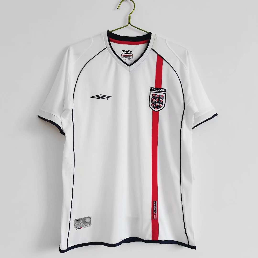 MAILLOT RÉTRO ANGLETERRE DOMICILE 2002