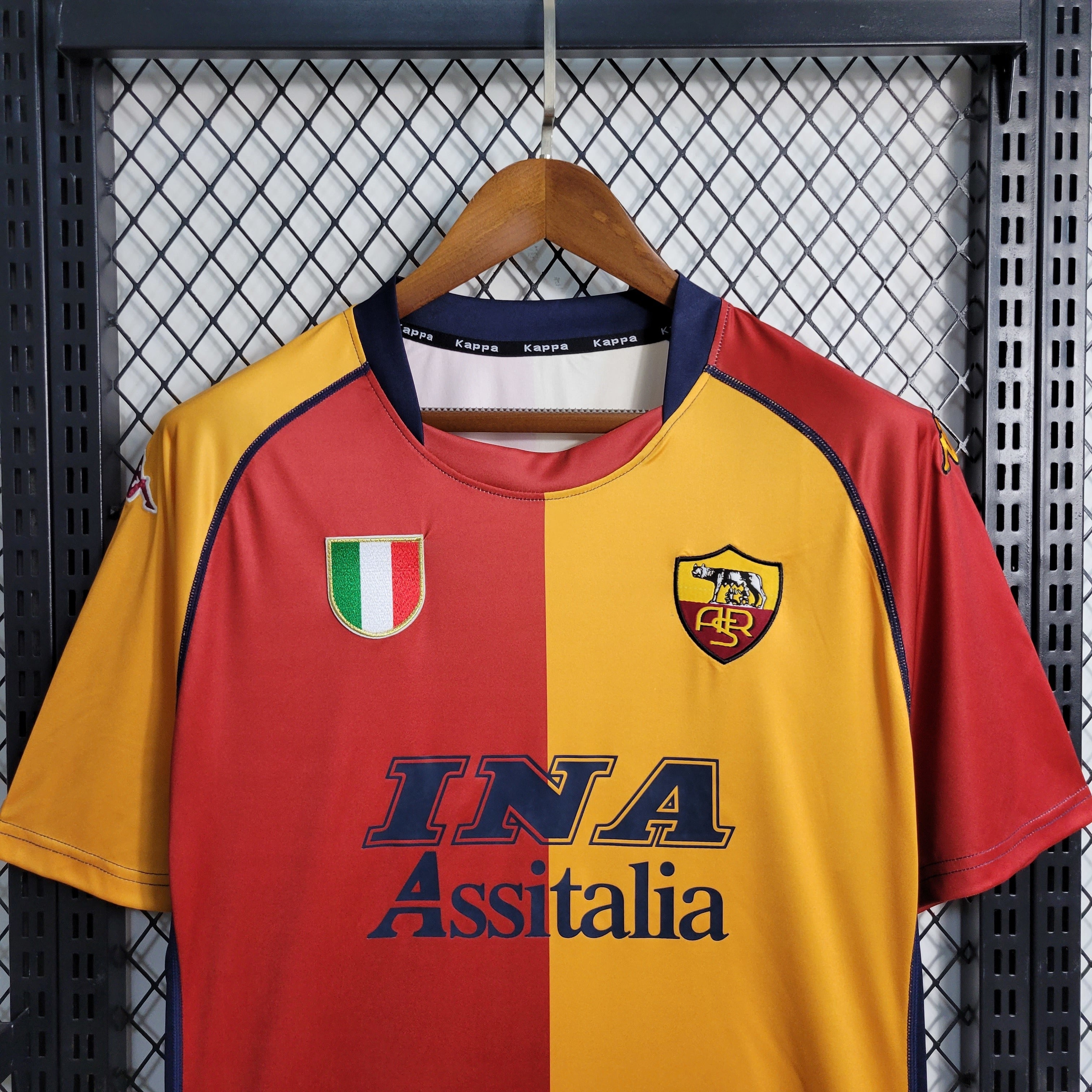 MAILLOT RÉTRO AS ROMA DOMICILE 2001/02