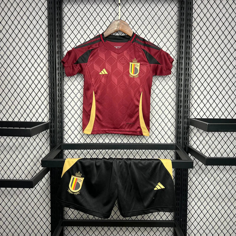 MAILLOT ENFANT BELGIQUE DOMICILE 2024/2025
