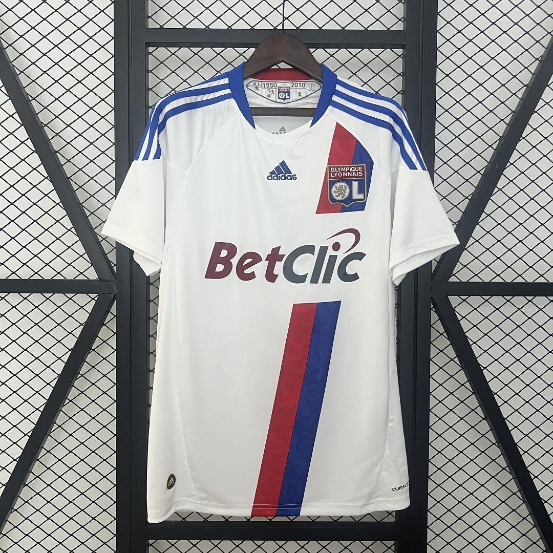 MAILLOT RÉTRO OLYMPIQUE LYONNAIS DOMICILE 2010/11