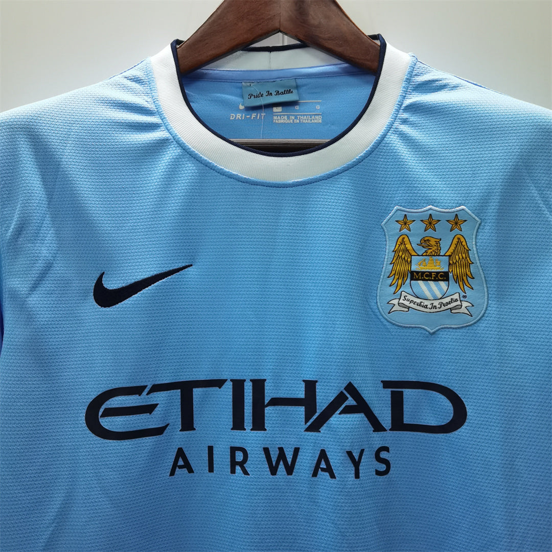 MAILLOT RÉTRO MANCHESTER CITY DOMICILE 2013/14