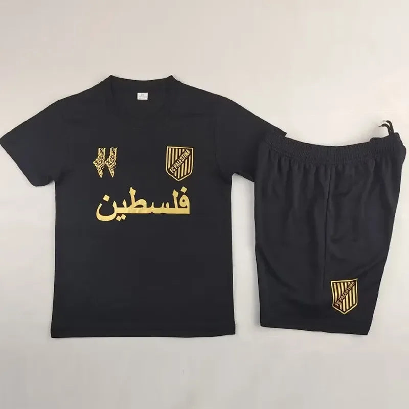 MAILLOT ENFANT PALESTINE OR ANNIVERSAIRE 2024/2025
