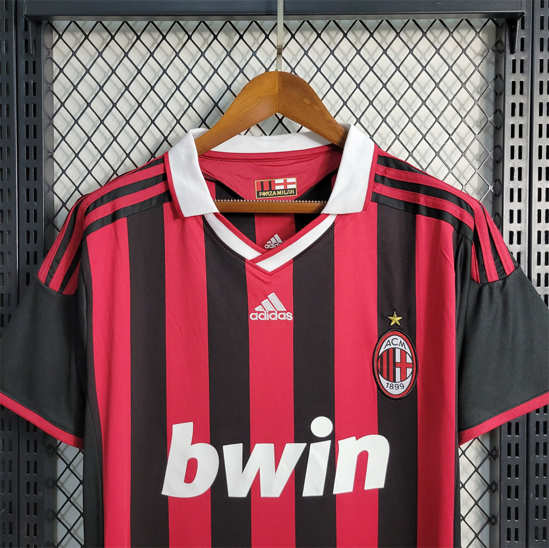MAILLOT RÉTRO AC MILAN DOMICILE 2009/10