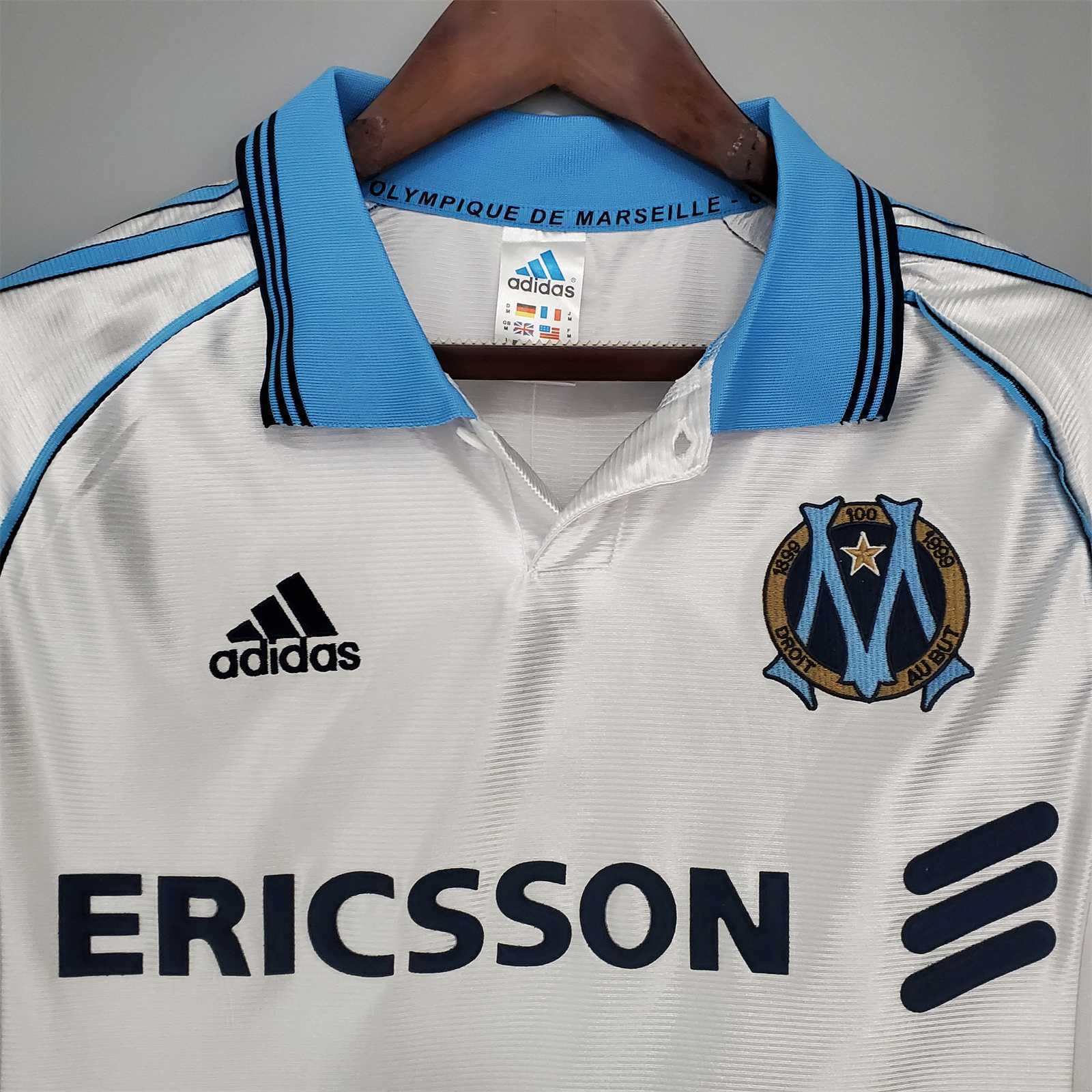 MAILLOT RÉTRO MARSEILLE DOMICILE 1998/99