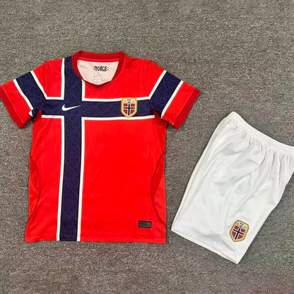 MAILLOT ENFANT NORVÈGE DOMICILE COUPE DU MONDE 2026