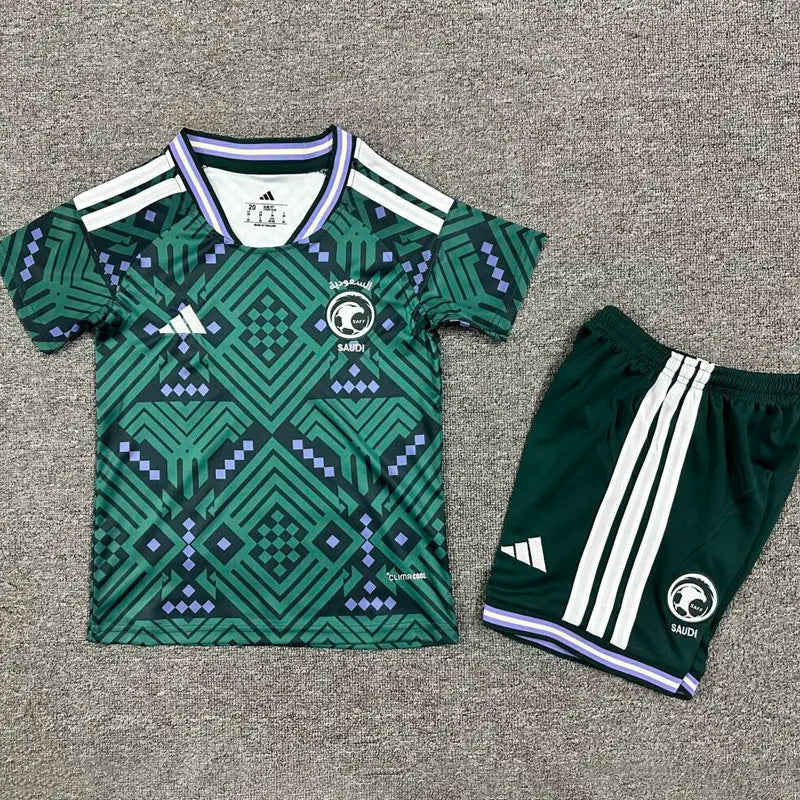 MAILLOT ENFANT ARABIE SAOUDITE DOMICILE COUPE DU MONDE 2026