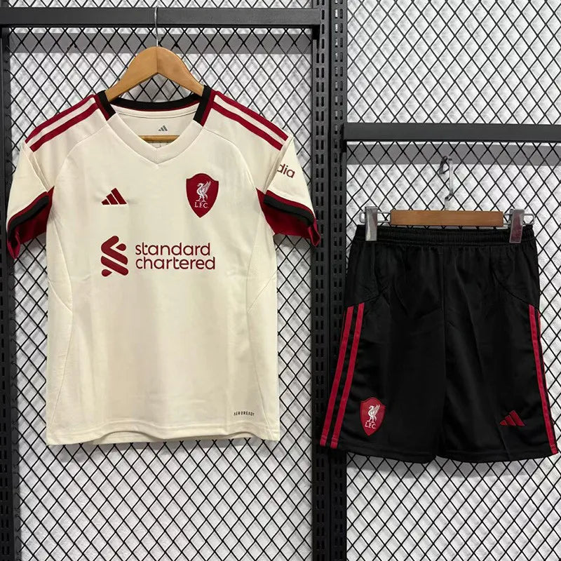 MAILLOT ENFANT LIVERPOOL EXTERIEUR 2025/2026