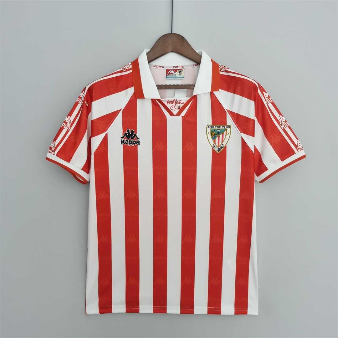MAILLOT RÉTRO ATHLETIC BILBAO DOMICILE 1995/97