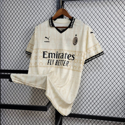 MAILLOT AC MILAN EDITION PLEASURES FOURTH BLANC FAN 2023/2024