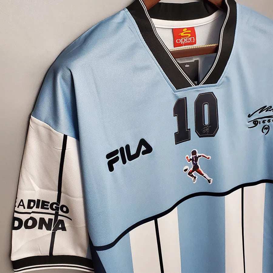 MAILLOT RÉTRO ARGENTINE EDITION MARADONA 2001