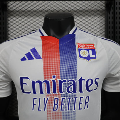 MAILLOT OLYMPIQUE LYONNAIS DOMICILE PLAYER 2024/2025