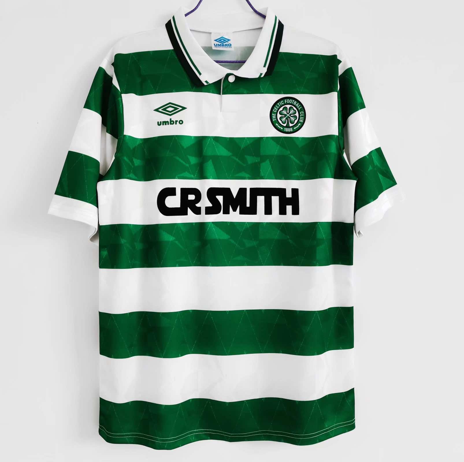 MAILLOT RÉTRO CELTIC DOMICILE 1988/91