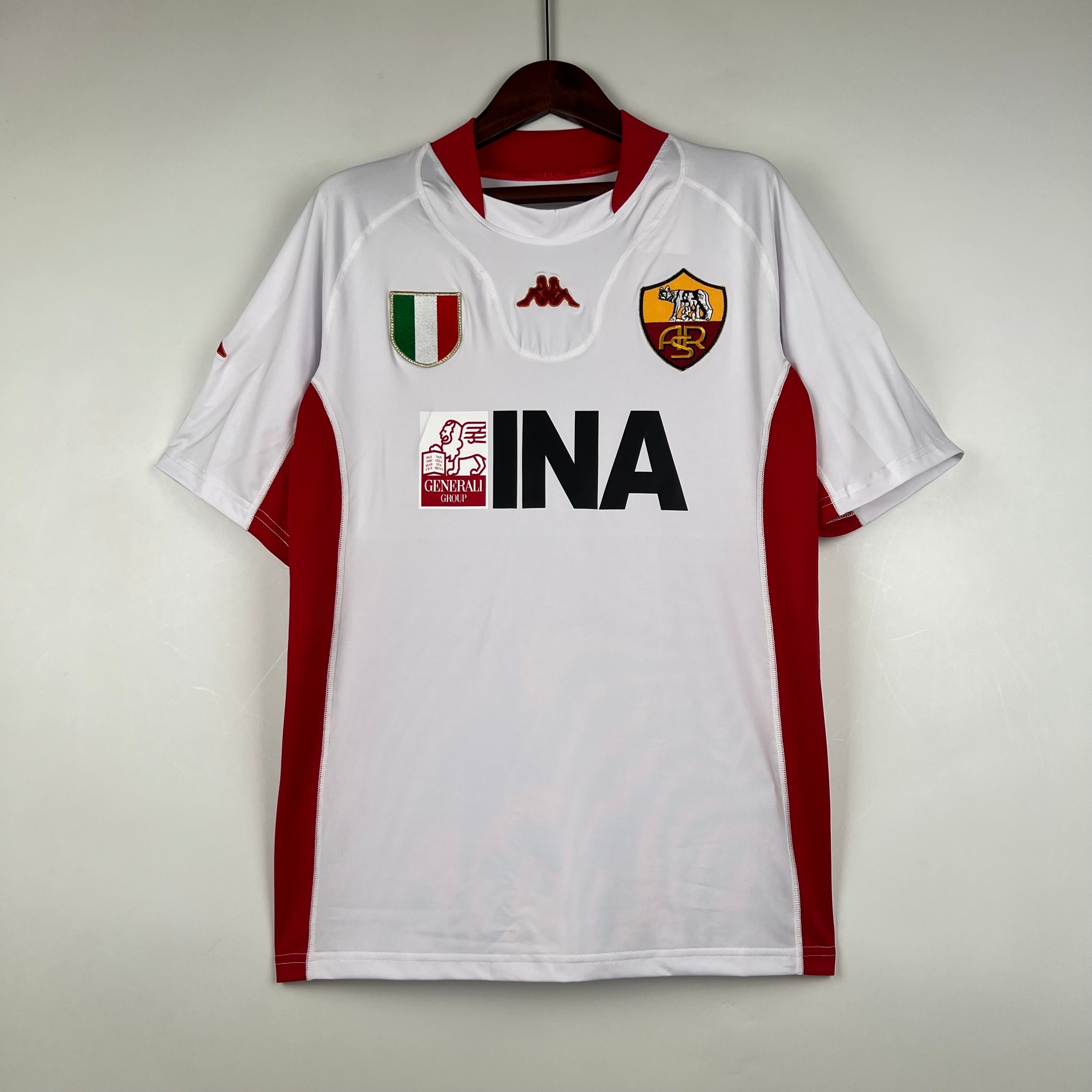 MAILLOT RÉTRO AS ROMA EXTERIEUR 2001/02