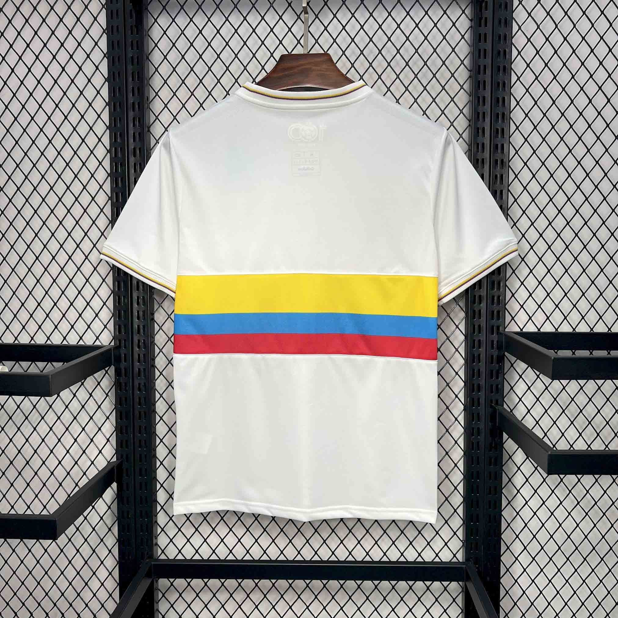 MAILLOT COLOMBIE BLANC 100ÈME ANNIVERSAIRE 2024/2025