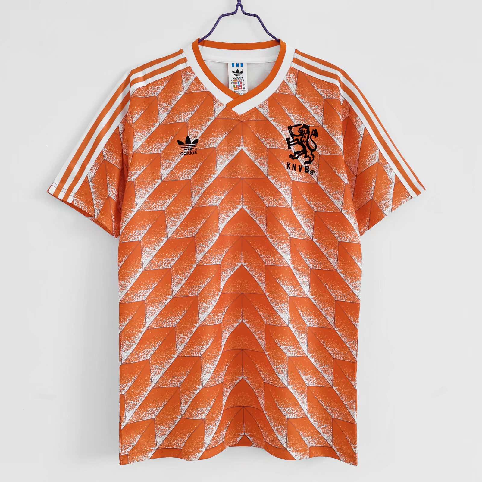 MAILLOT RÉTRO PAYS-BAS DOMICILE 1988