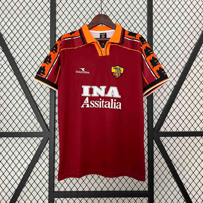 MAILLOT RÉTRO AS ROMA DOMICILE 1998/99