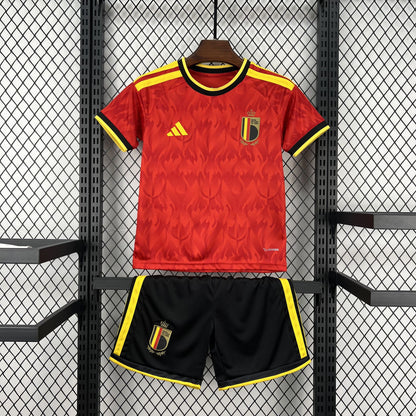 MAILLOT ENFANT BELGIQUE DOMICILE COUPE DU MONDE 2026