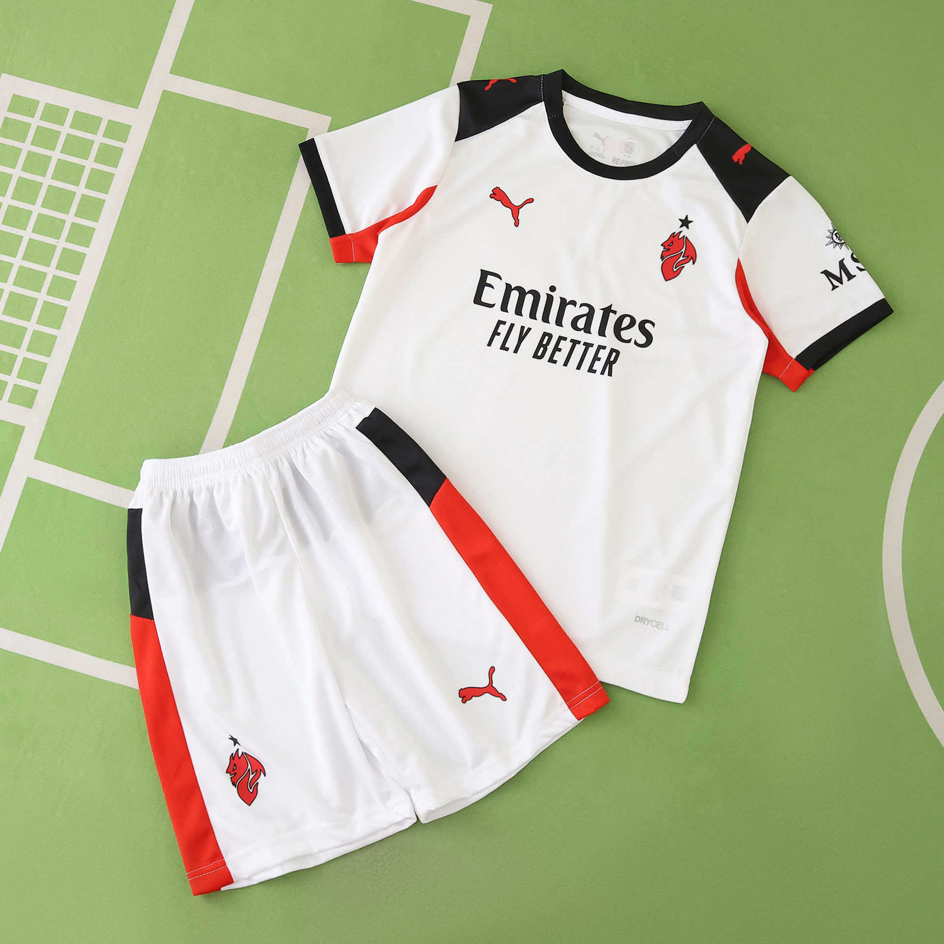MAILLOT ENFANT AC MILAN EXTERIEUR 2025/2026